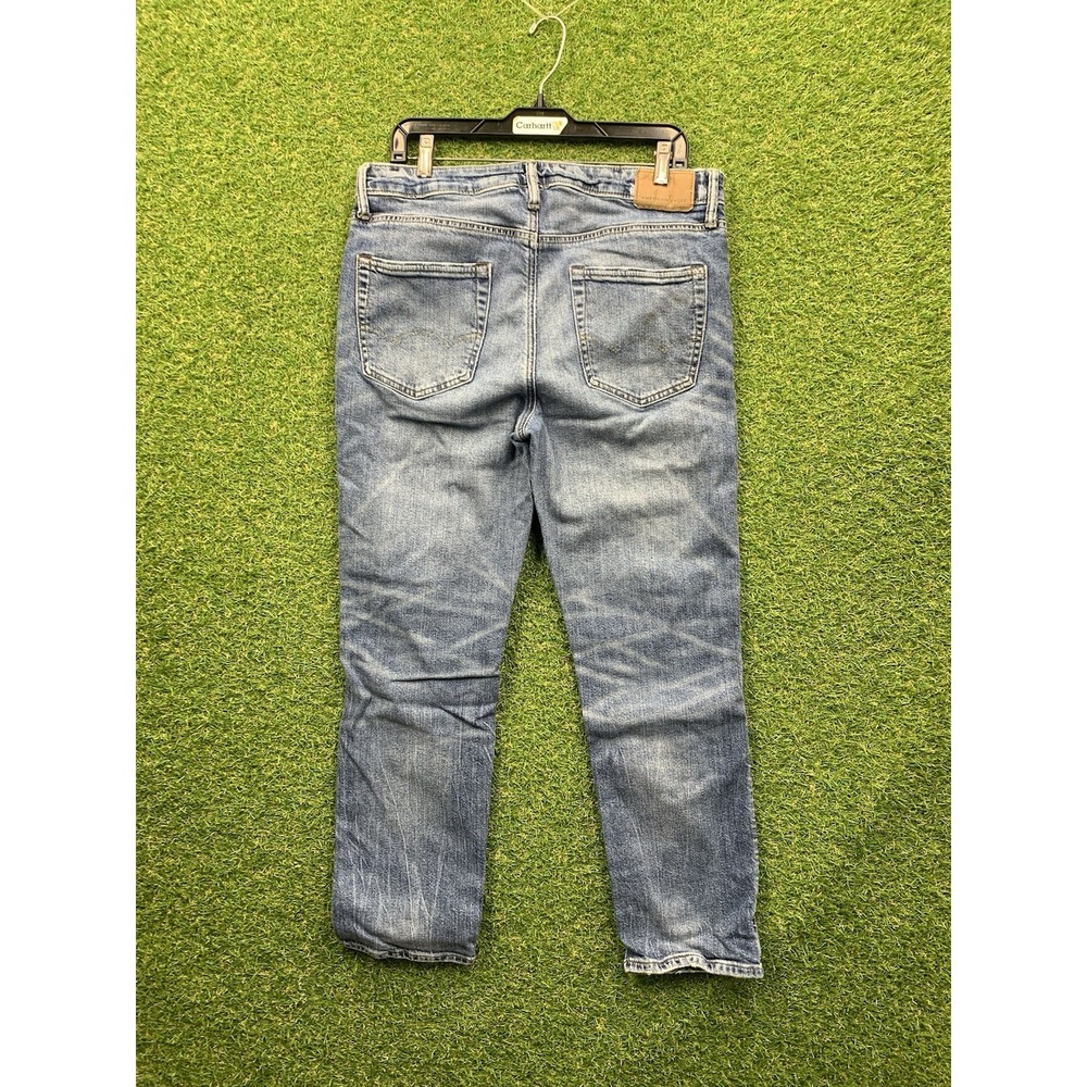American Eagle Jeans Mens 32x30 Extreme Flex Slim Straight Casual Medium Wash